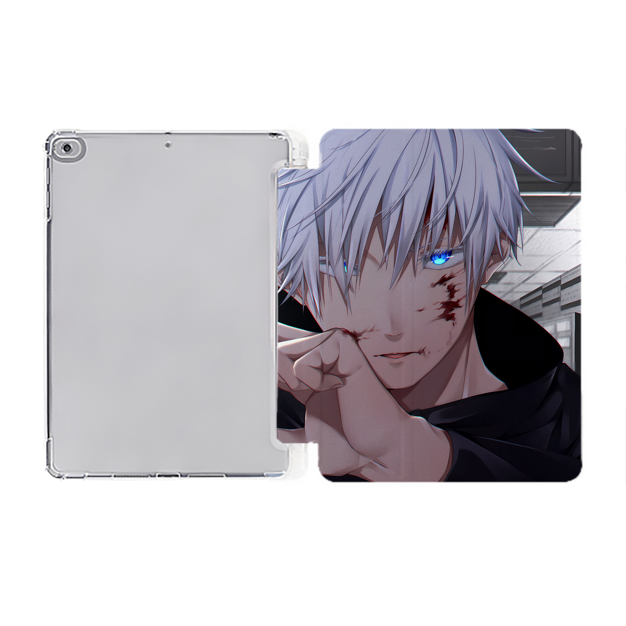 （画像用） SPY×FAMILY间谍家家酒 IPad ケース ペン収納付き 三つ折りスタンド PUレザー×シリコン 対応機種9.5/10.5/10.9インチ